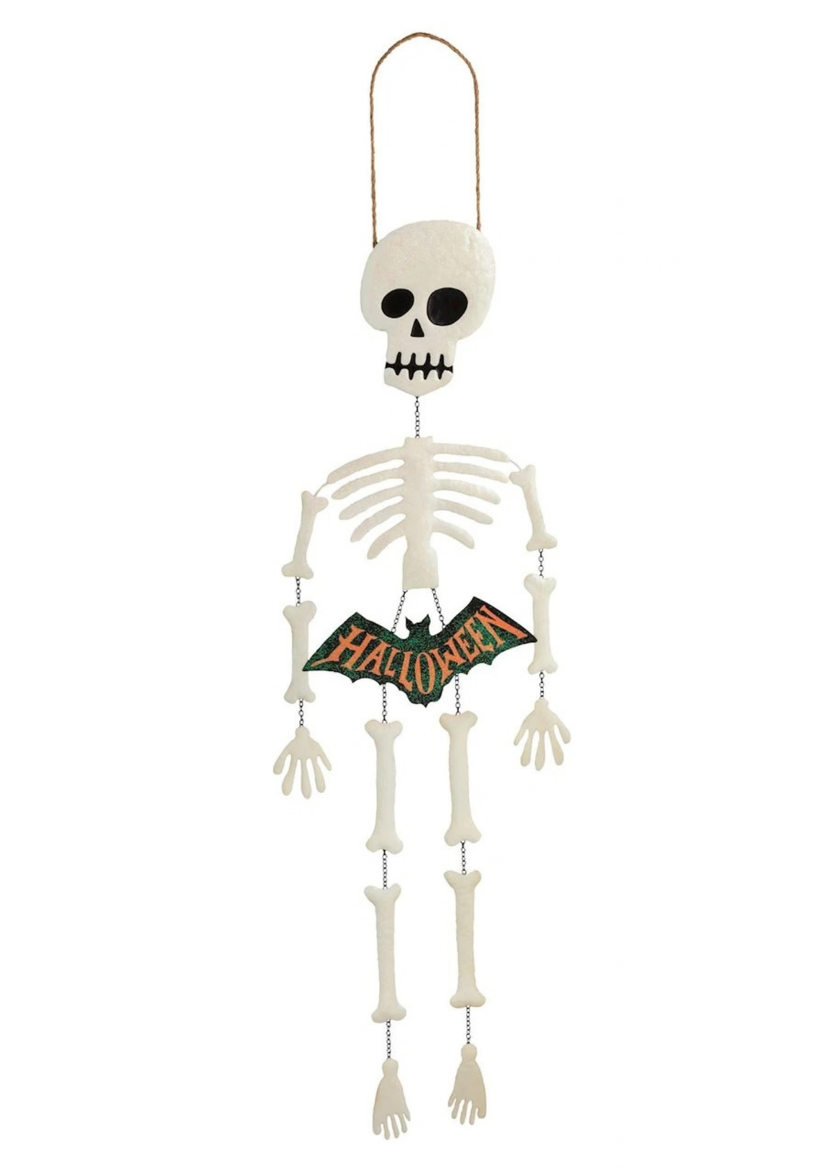 Glitter Tin Skeleton Hanger