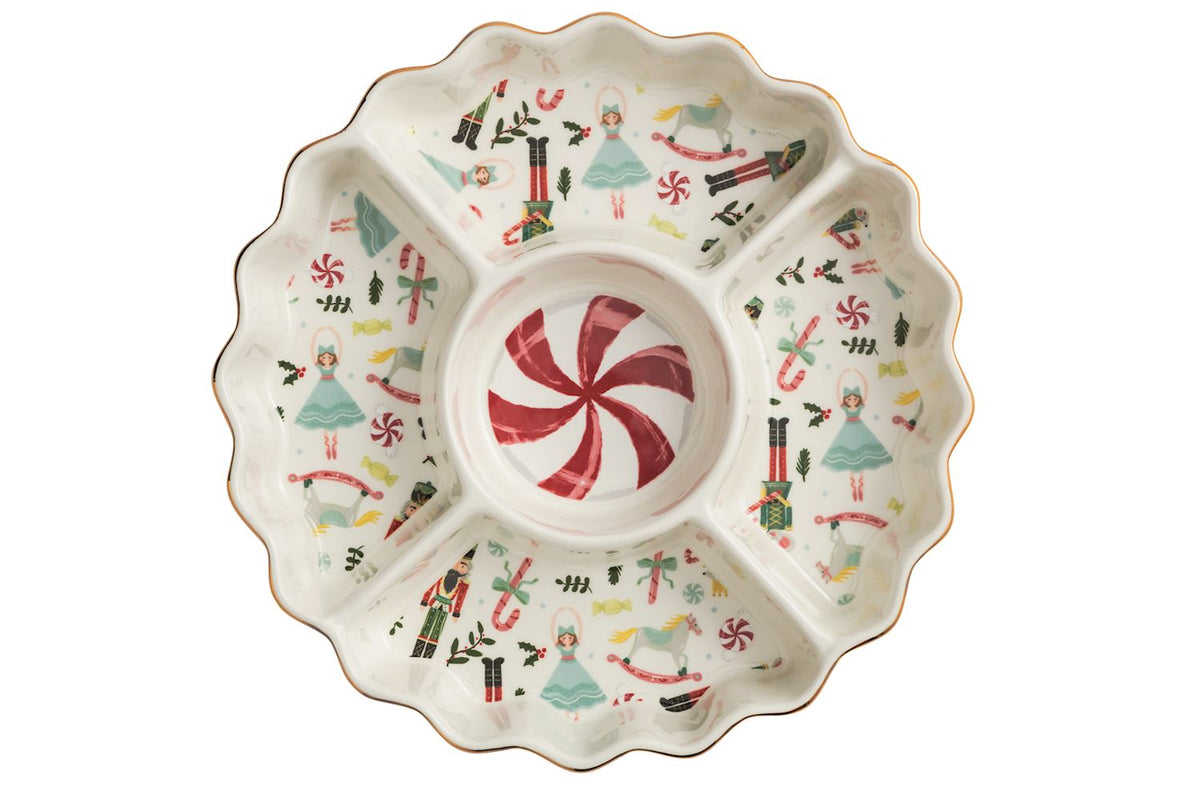 Christmas Patterned Section Server