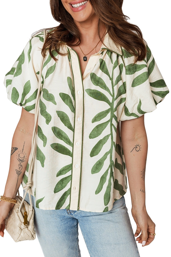 Green Leaf Shirt