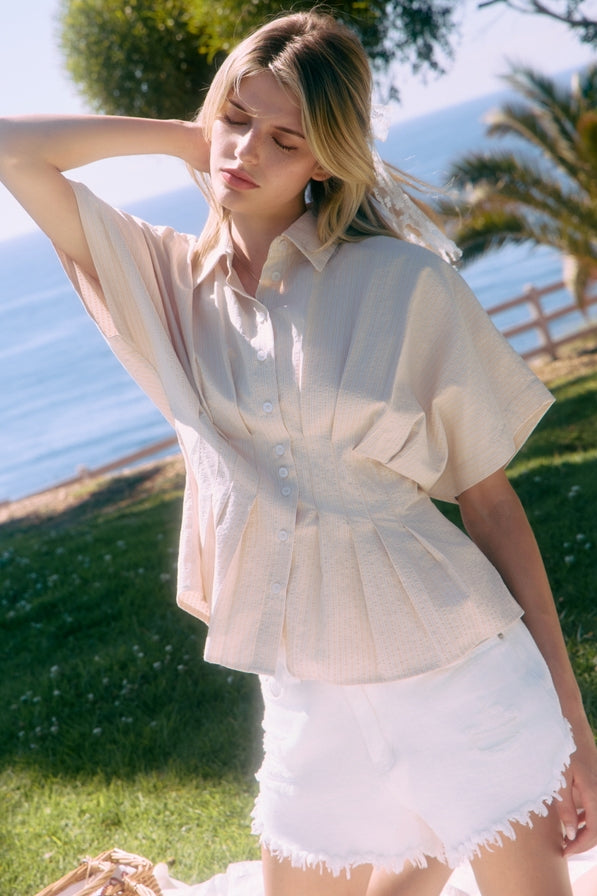 Peplum Waist Top