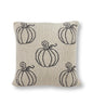 Pumpkin Pillow in Cream/Black