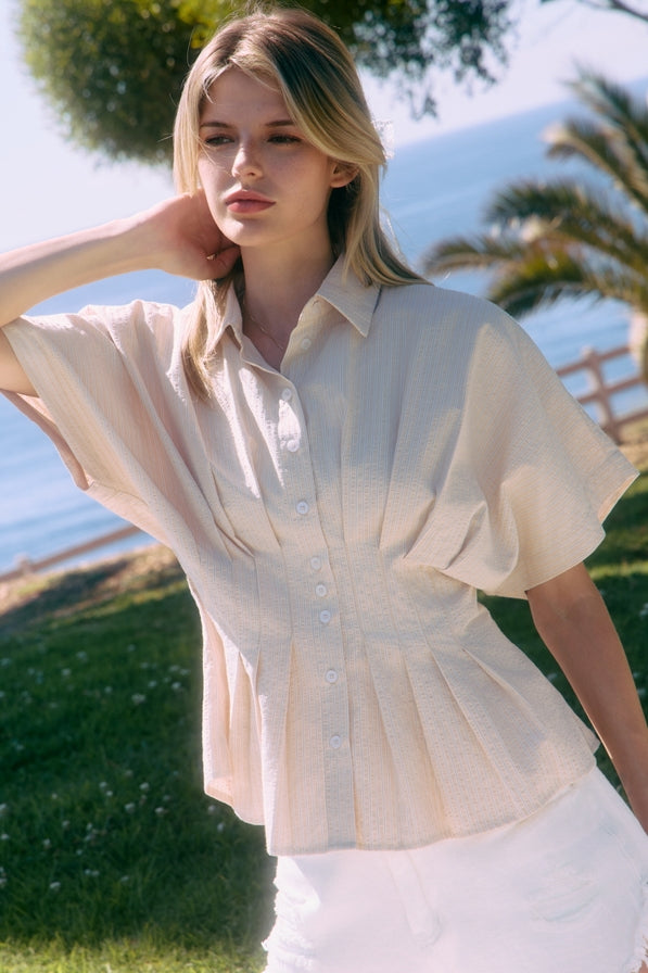 Peplum Waist Top