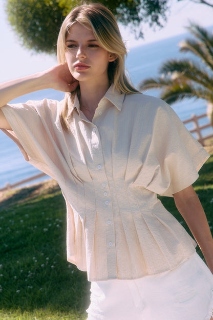 Peplum Waist Top