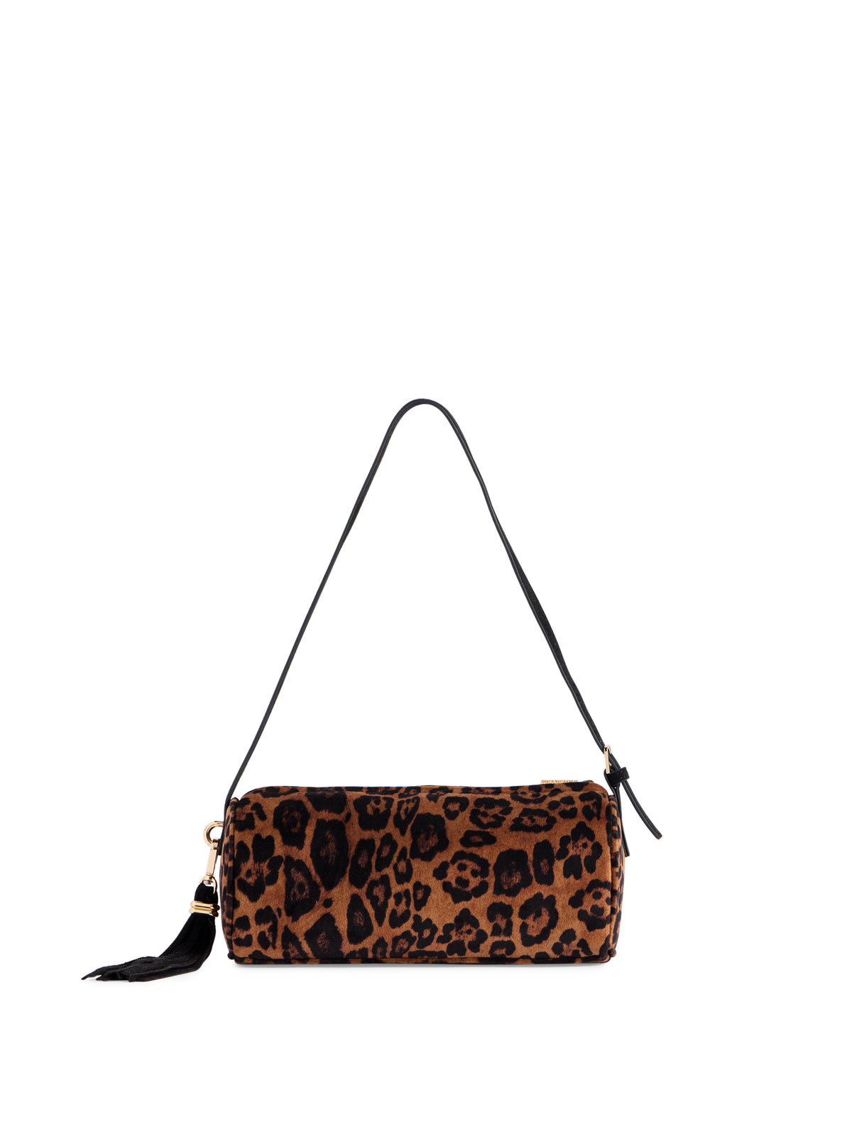 Kylie Barrel Shoulder Bag in Leopard