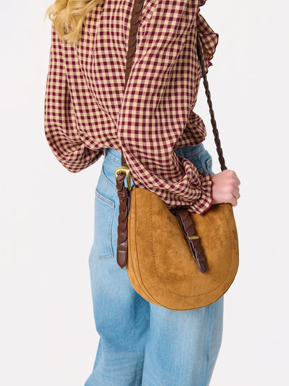 Roberta Cross-Body Bag in Tan