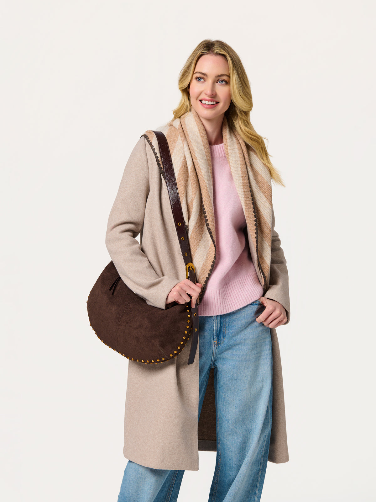 Lennon Cross-Body in Chocolate