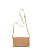 Lennon Cross-Body/Wristlet  in Buff