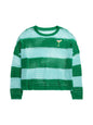 Margarita Striped Mesh Sweater