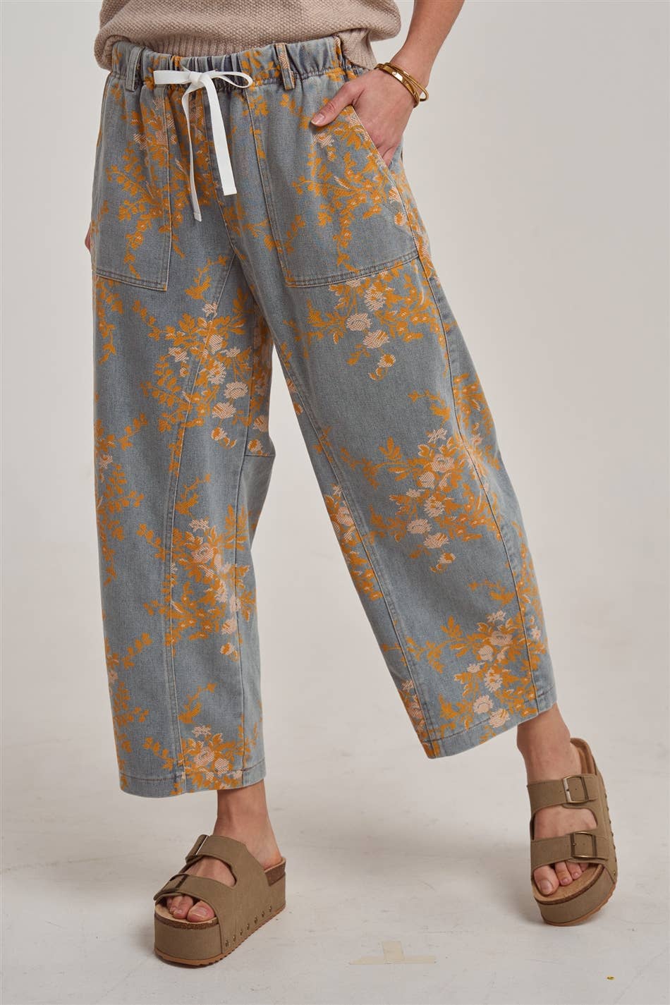 Fiona Floral Jeans