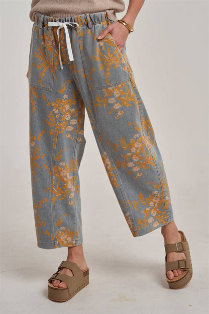 Fiona Floral Jeans