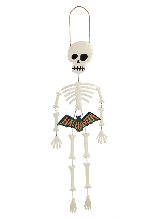 Glitter Tin Skeleton Hanger