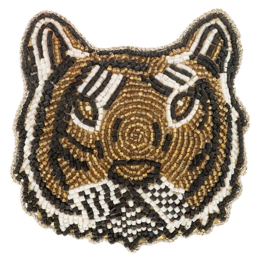Tiger Beaded Ornament