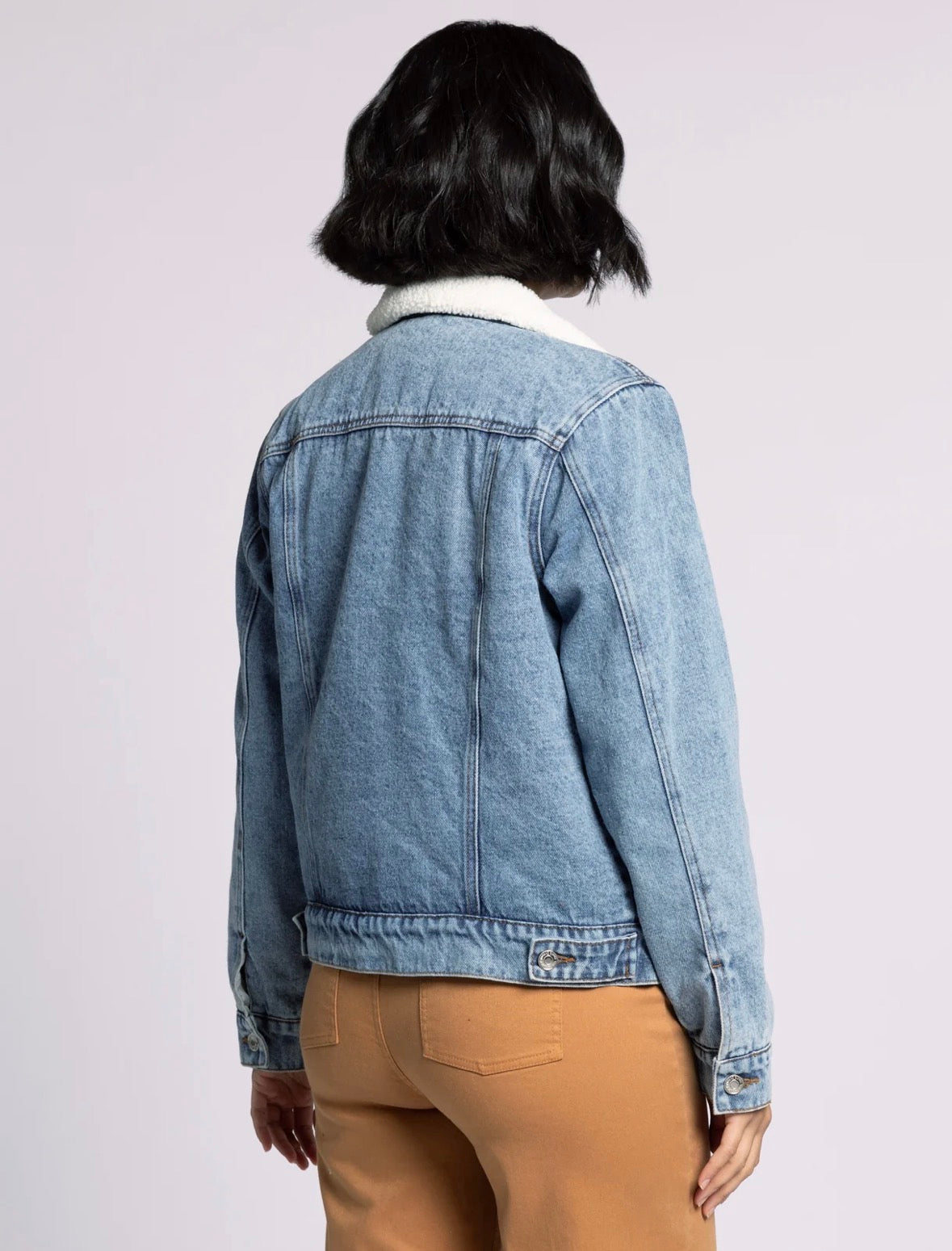 Ren Sherpa Denim Jacket