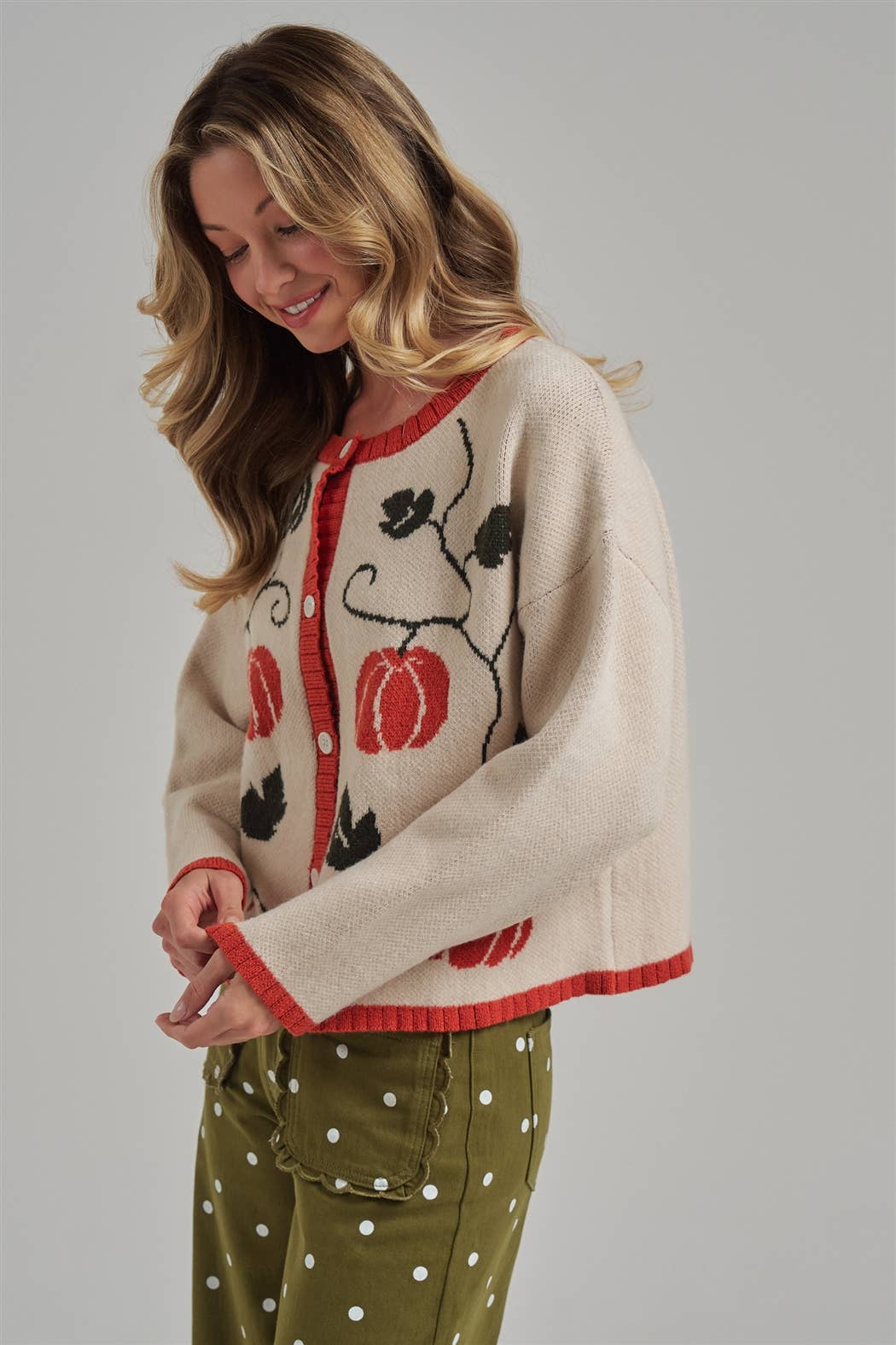 Pumpkin Cardigan