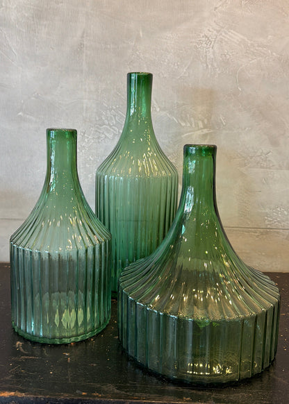 Ribbed Vase