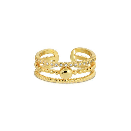 Delicate Layered Adj Ring