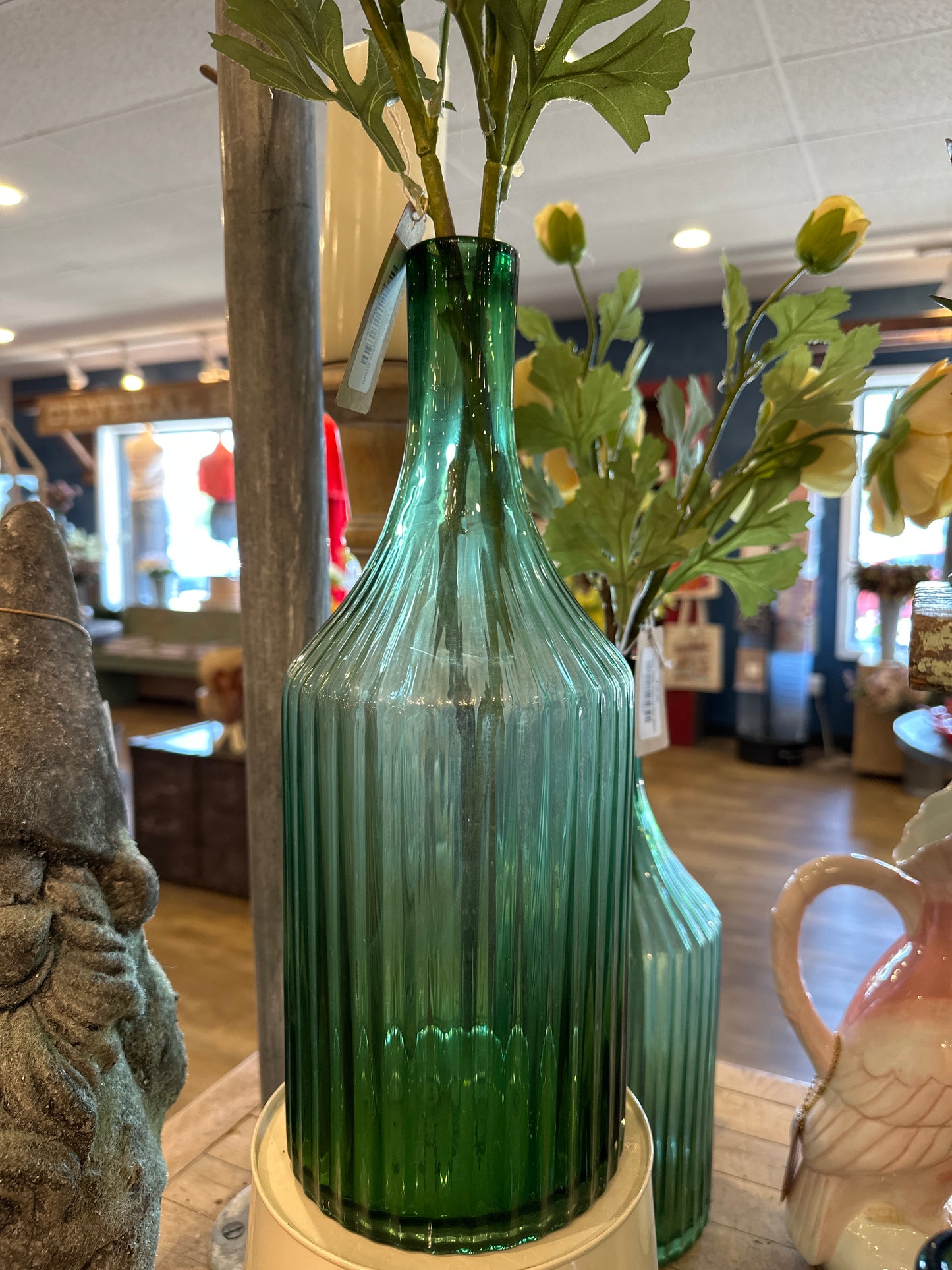 Ribbed Vase