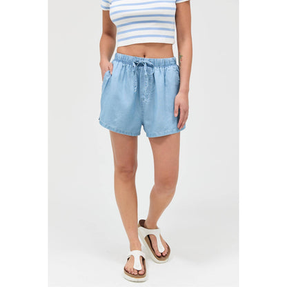 Janie Lyocell Drawstring Shorts
