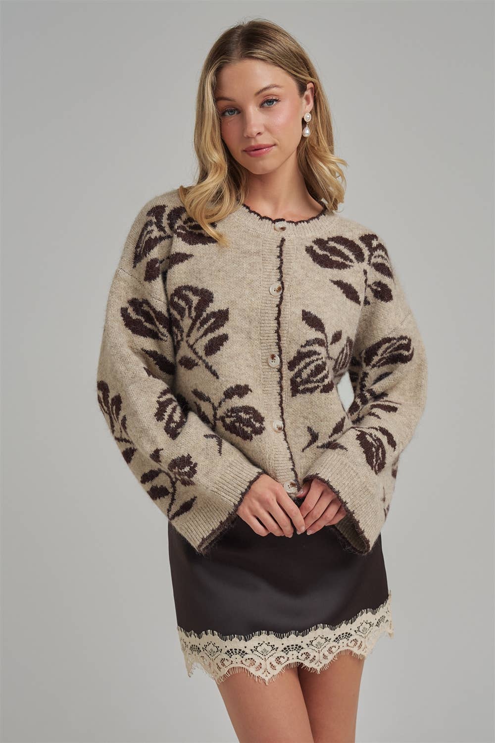 Clarissa Botanical Cardigan