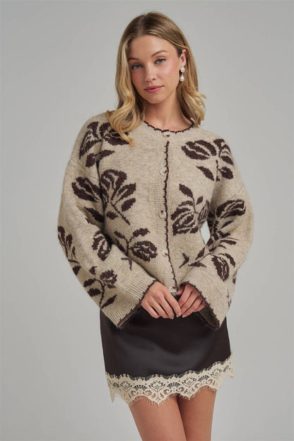 Clarissa Botanical Cardigan