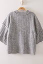 Ribbed Knit Sweater