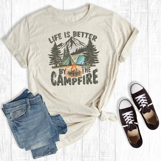 Life Is Better By the Campfire Graphic Tee
