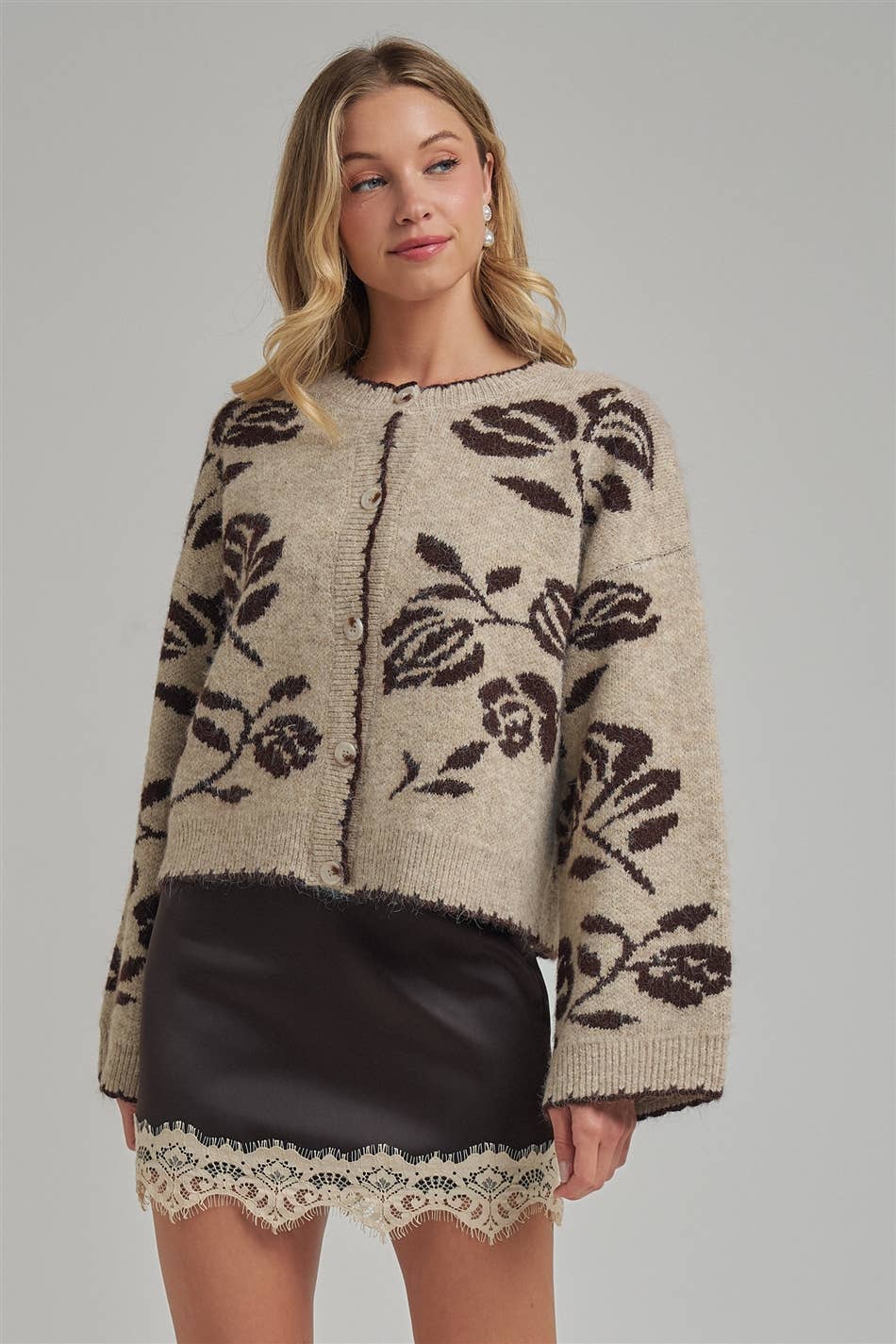 Clarissa Botanical Cardigan