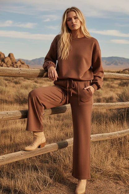 Scuba Top and Pants Set