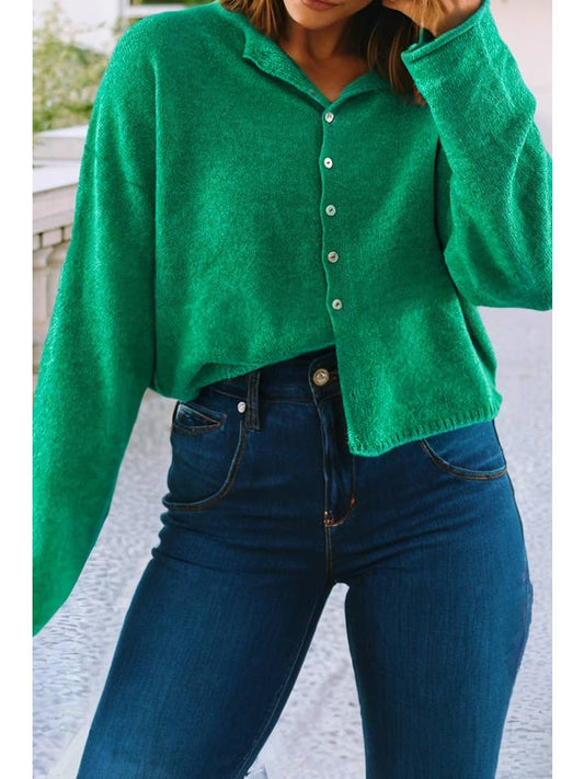 Kelsey Green Cardigan