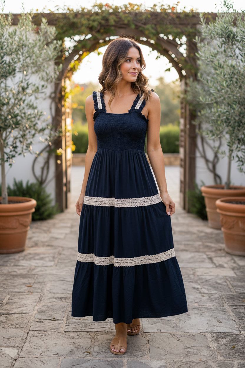 Jordon Crochet Dress