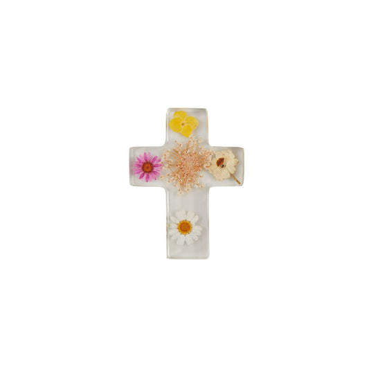 Dried Floral Cross