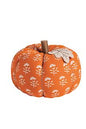 Floral Print Stuffed Pumpkin