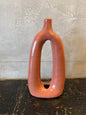 Oval Vase in Persimmon