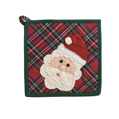 Tartan Crochet Trivet