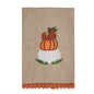 Beaded & Embroidered Fall Towel