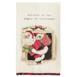Tartan Hem Towel