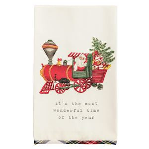 Tartan Hem Towel