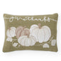 Sage Green Give Thanks Lumbar Pillow