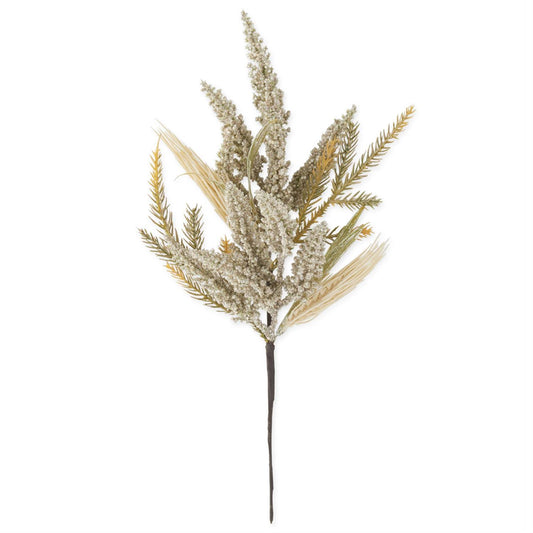 Cream Seed Berry & Reed Pick-16in