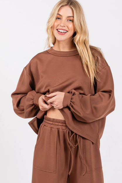 Scuba Top and Pants Set