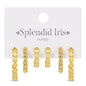 Set of 3 Dot Hoops