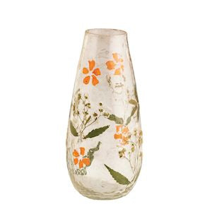 Small Fall Pressed Flower Vase