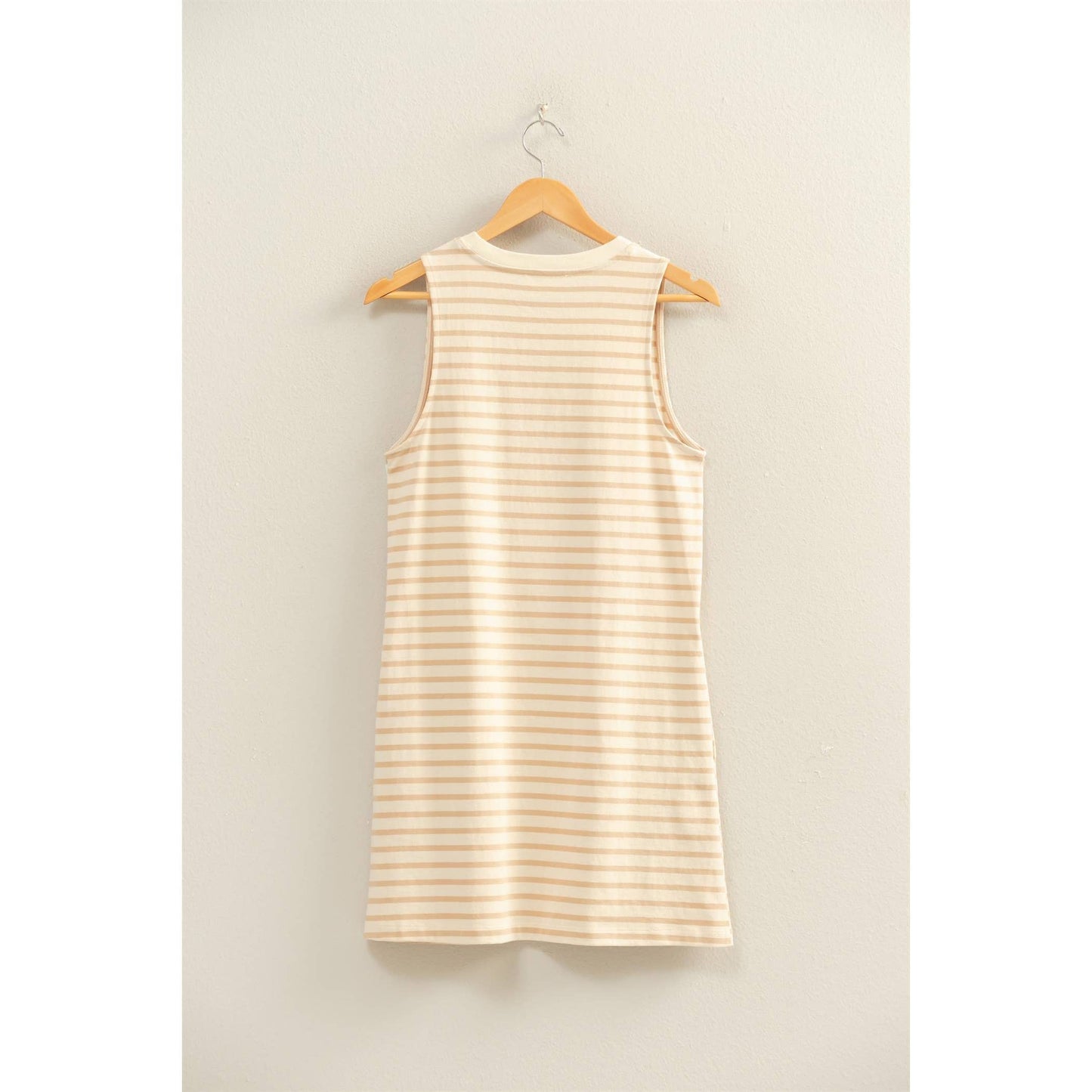 Ally Striped Sleeveless Mini Dress