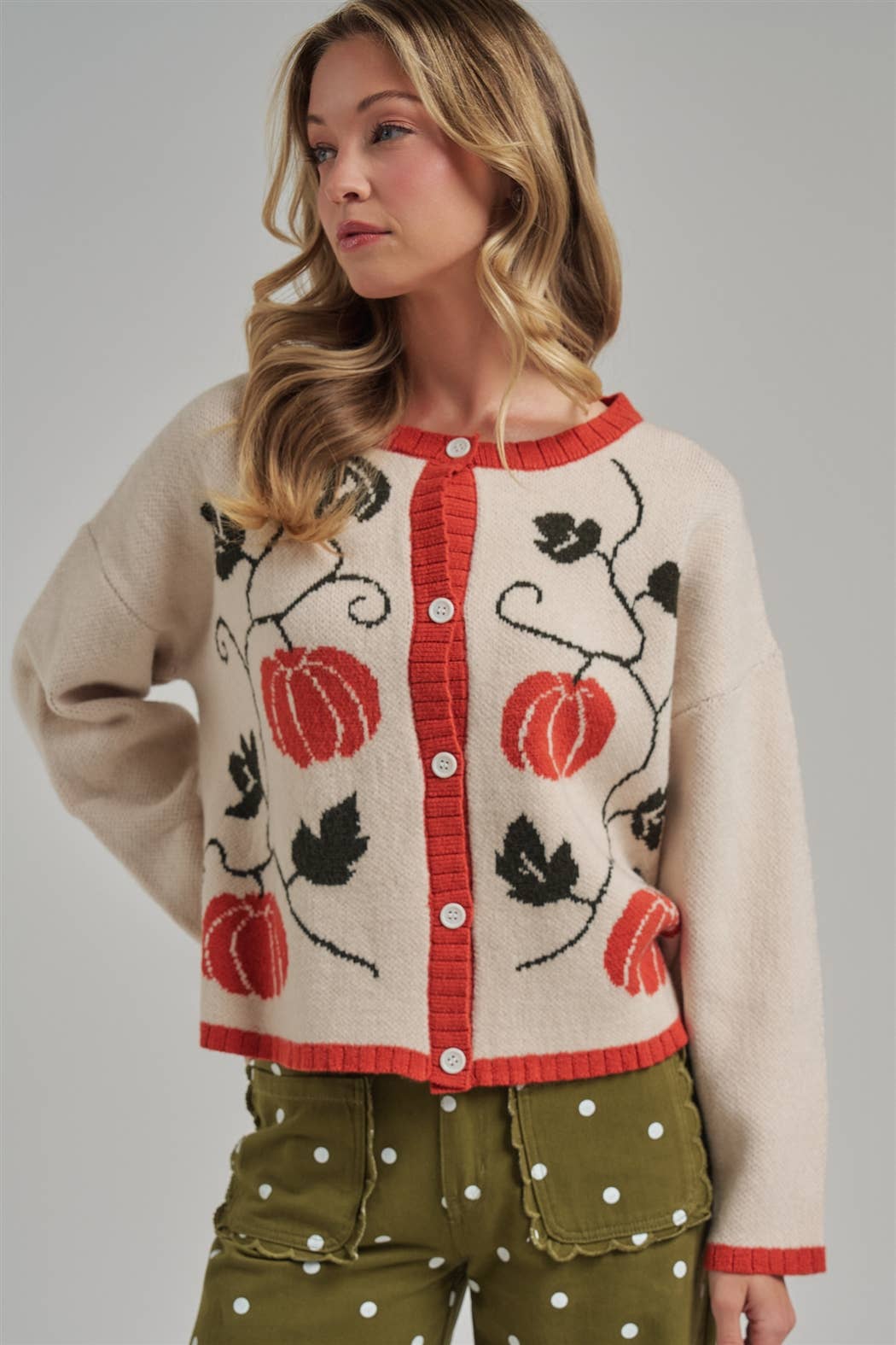 Pumpkin Cardigan