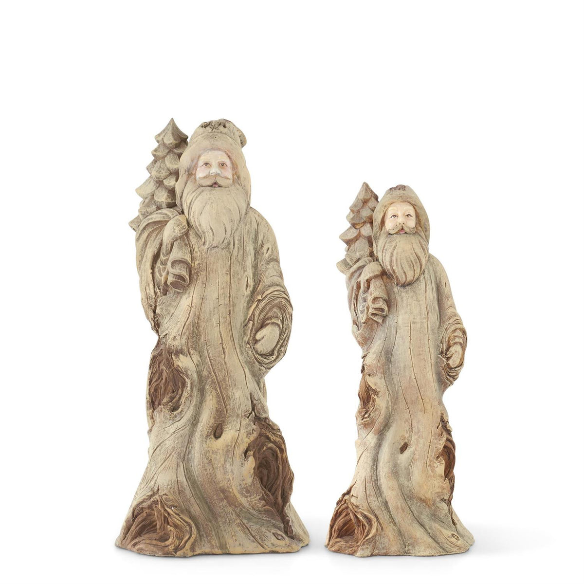 Resin Knotty Santa
