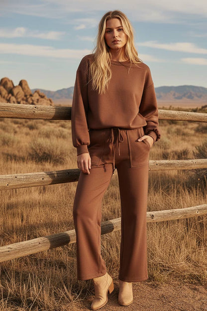 Scuba Top and Pants Set