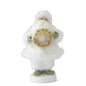 White Fur Santa w/Wreath