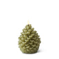 LED Lt. Green Pinecone Candle