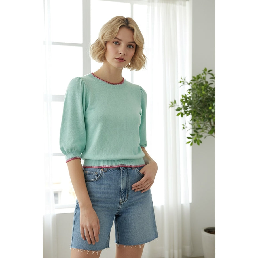 Jules Mint Sweater