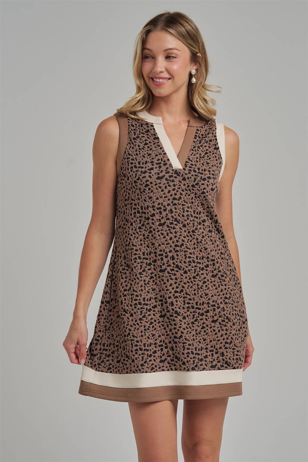 Leopard Mini Dress